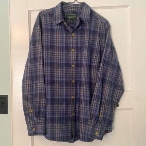 Woolrich flannel shirt, size large